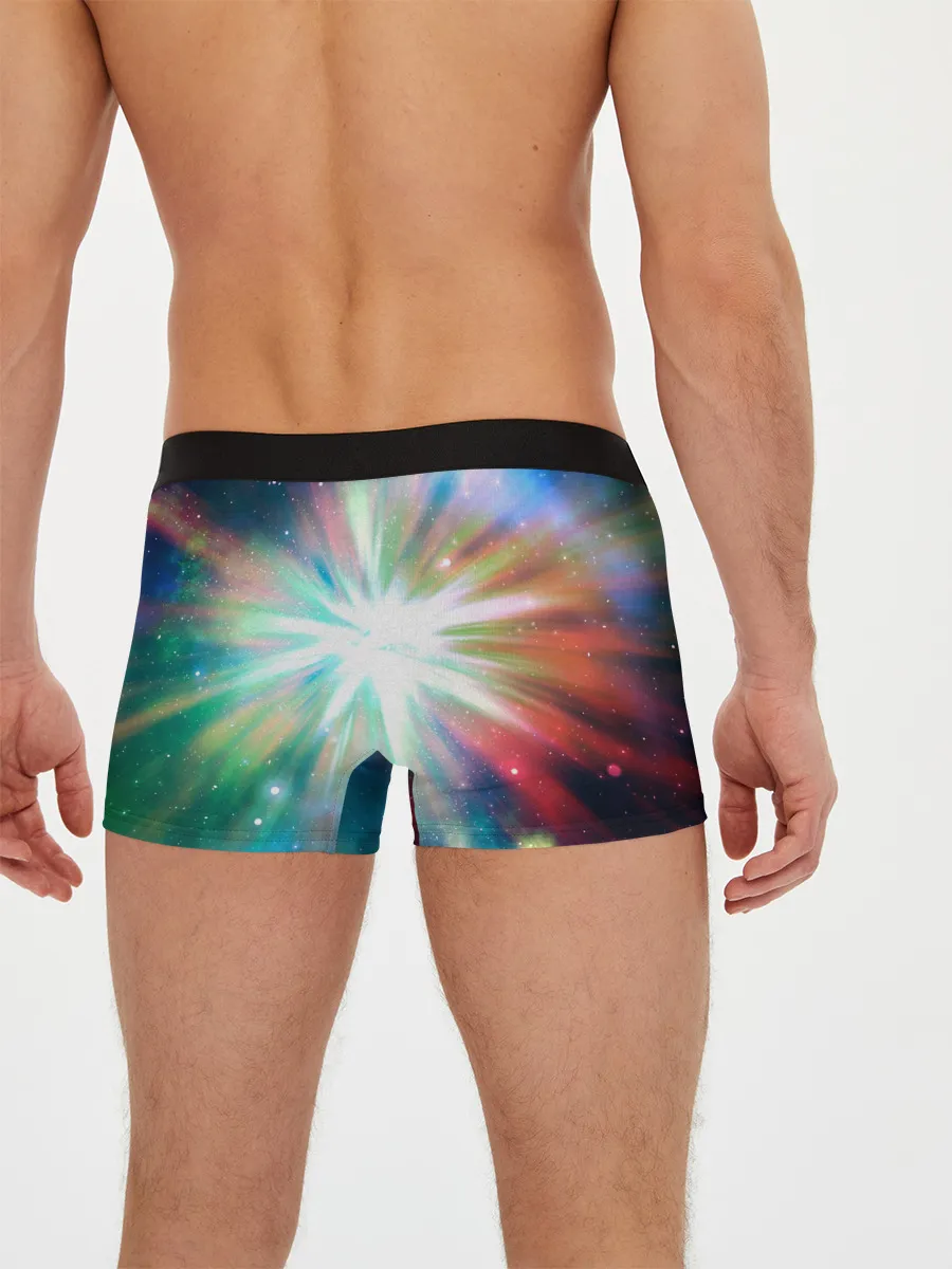 Мужские трусы боксеры / Космическая вспышка
