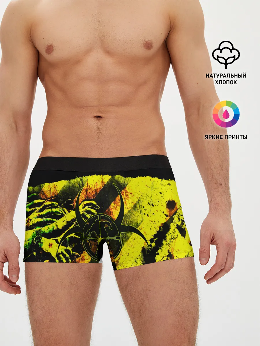 Мужские трусы боксеры / BIOHAZARD