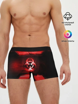 Мужские трусы боксеры / BIOHAZARD