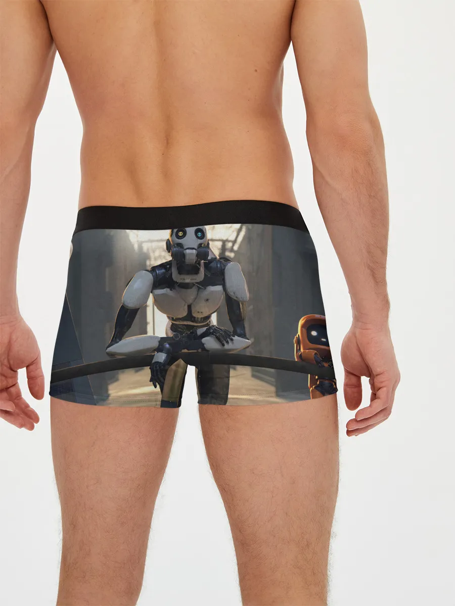 Мужские трусы боксеры / Любовь Смерть Роботы