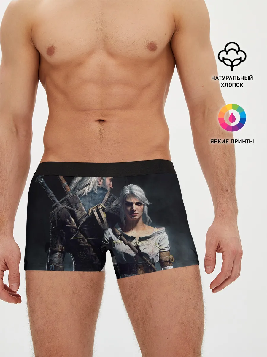 Мужские трусы боксеры / Ведьмак Геральд