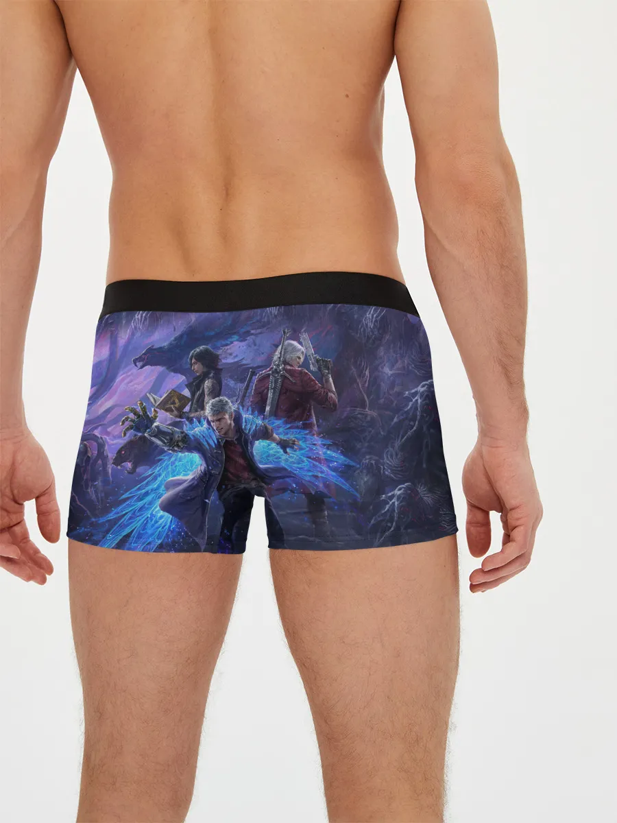 Мужские трусы боксеры / DEVIL MAY CRY | ДЕВИЛ МАЙ КРАЙ