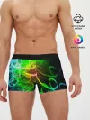 Мужские трусы боксеры / ЗЕЛЕНЫЙ НЕОН