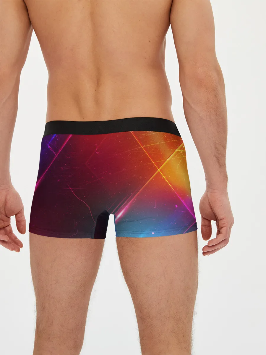 Мужские трусы боксеры / НЕОНОВАЯ АБСТРАКЦИЯ