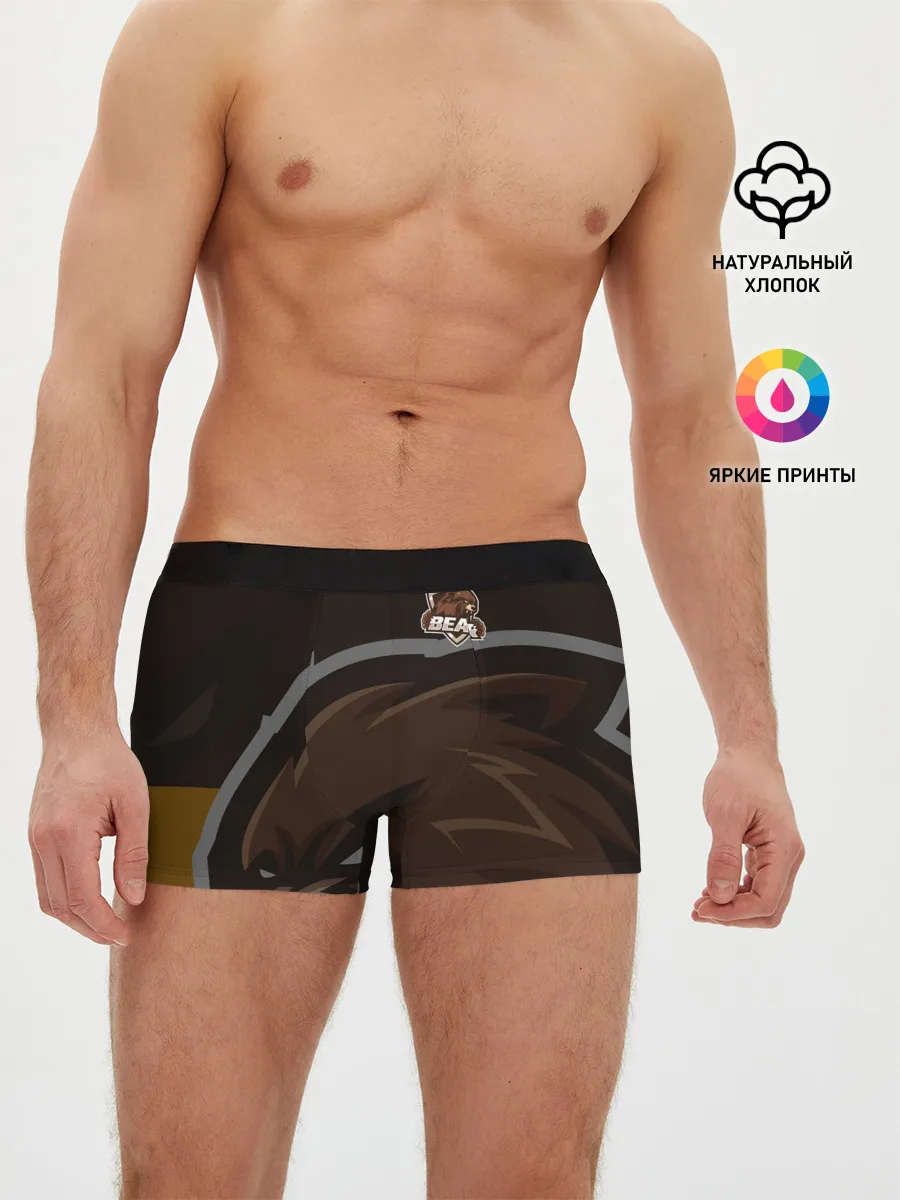 Мужские трусы боксеры / Форма Bear