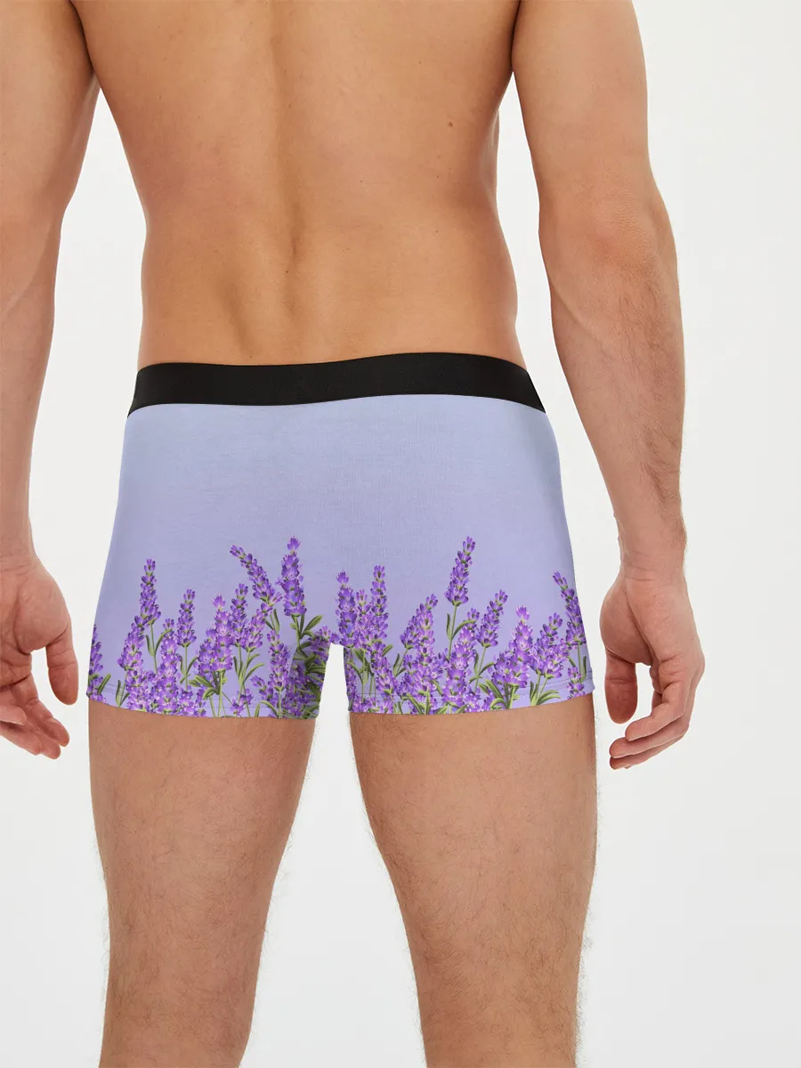 Мужские трусы боксеры / Lavander