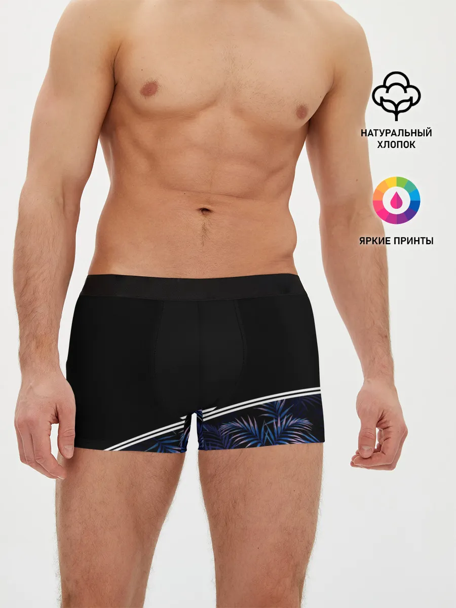 Мужские трусы боксеры / Тропические