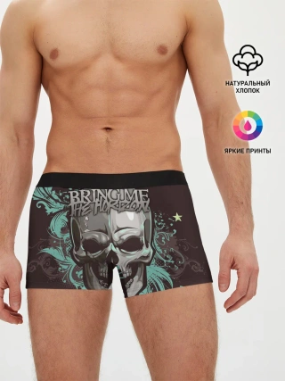 Мужские трусы боксеры / Bring Me the Horizon