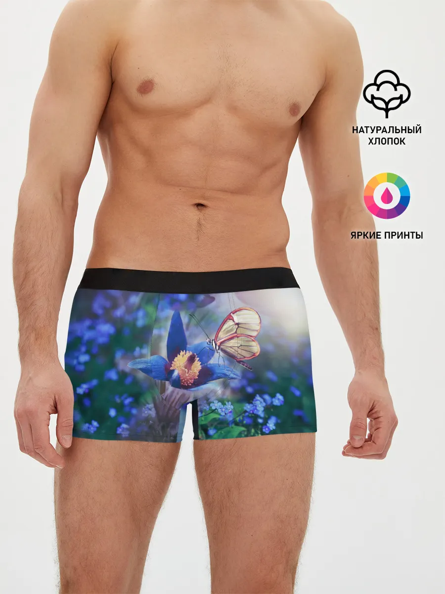 Мужские трусы боксеры / Бабочка