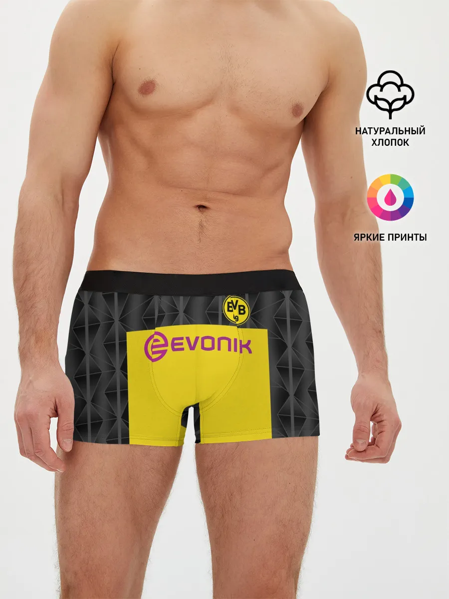 Мужские трусы боксеры / Reus home UEFA 19-20