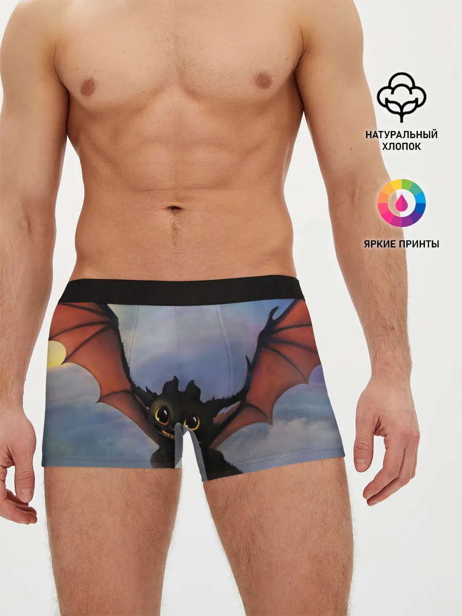 Мужские трусы боксеры / Беззубик