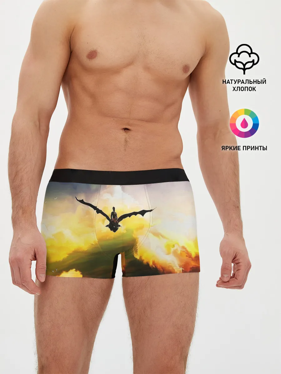 Мужские трусы боксеры / Как приручить дракона