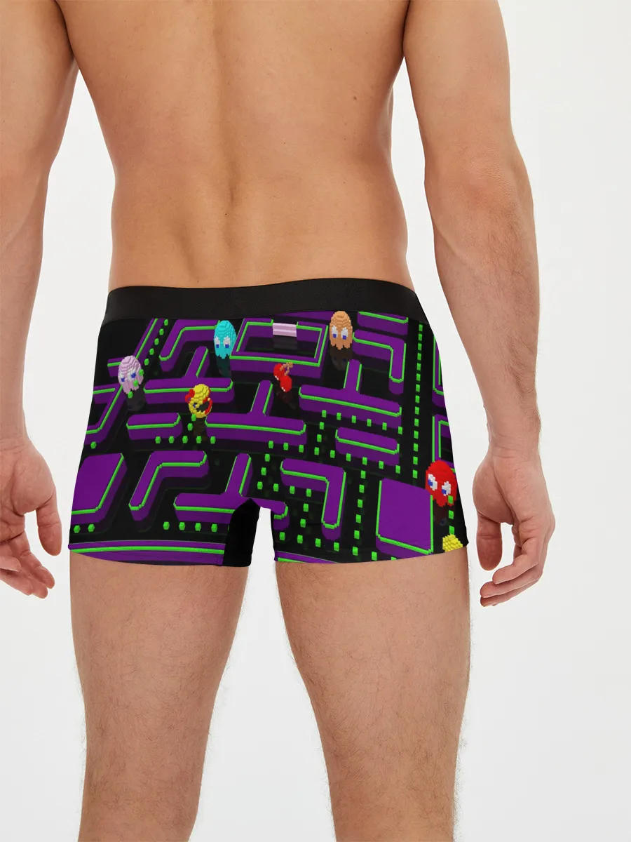 Мужские трусы боксеры / PAC-MAN 3D