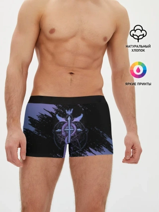 Мужские трусы боксеры / Стальной алхимик | Fullmetal Alchemist
