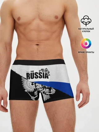Мужские трусы боксеры / Russia