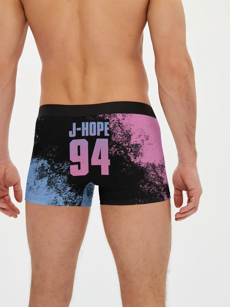 Мужские трусы боксеры / BTS J-HOPE