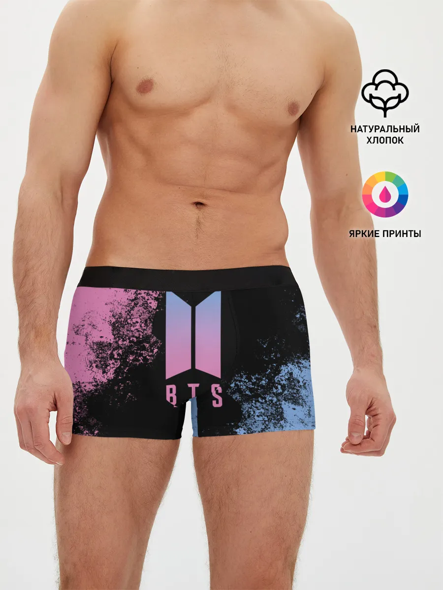 Мужские трусы боксеры / BTS J-HOPE