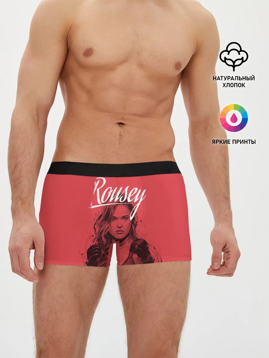 Мужские трусы боксеры / Ronda Rousey