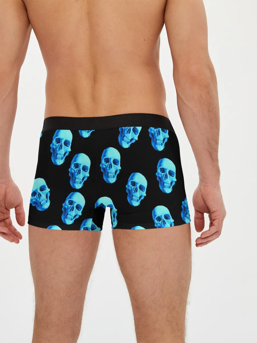 Мужские трусы боксеры / Черепа стиль