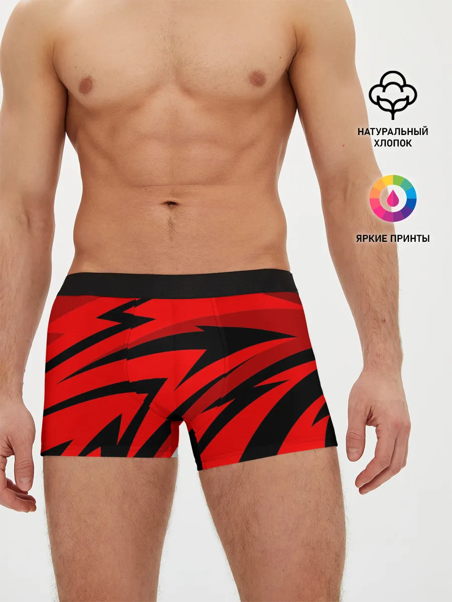Мужские трусы боксеры / Swift red pointer