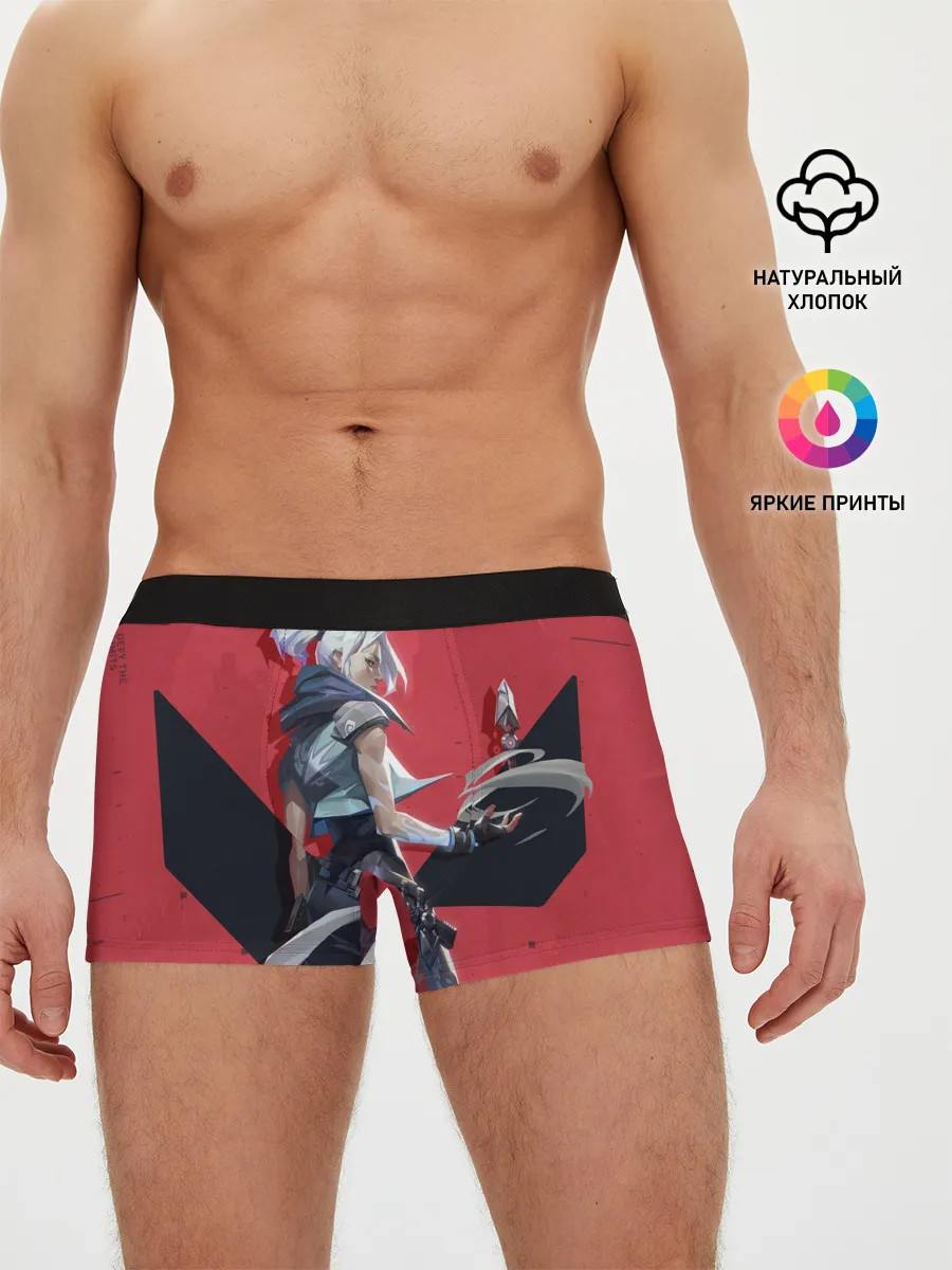 Мужские трусы боксеры / Valorant - Riot