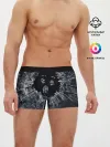 Мужские трусы боксеры / ЧЕРНОЕ ЗЕРКАЛО
