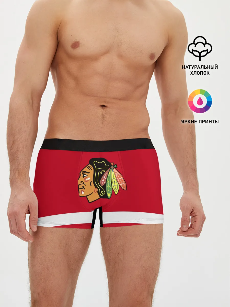 Мужские трусы боксеры / Chicago Blackhawks