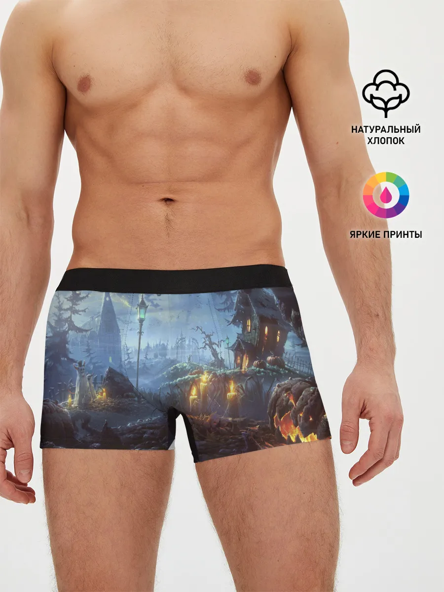 Мужские трусы боксеры / Halloween