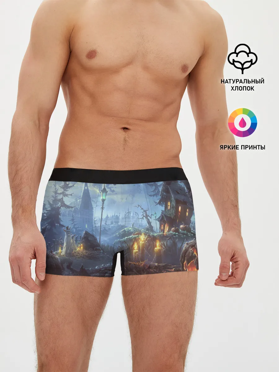 Мужские трусы боксеры / Halloween