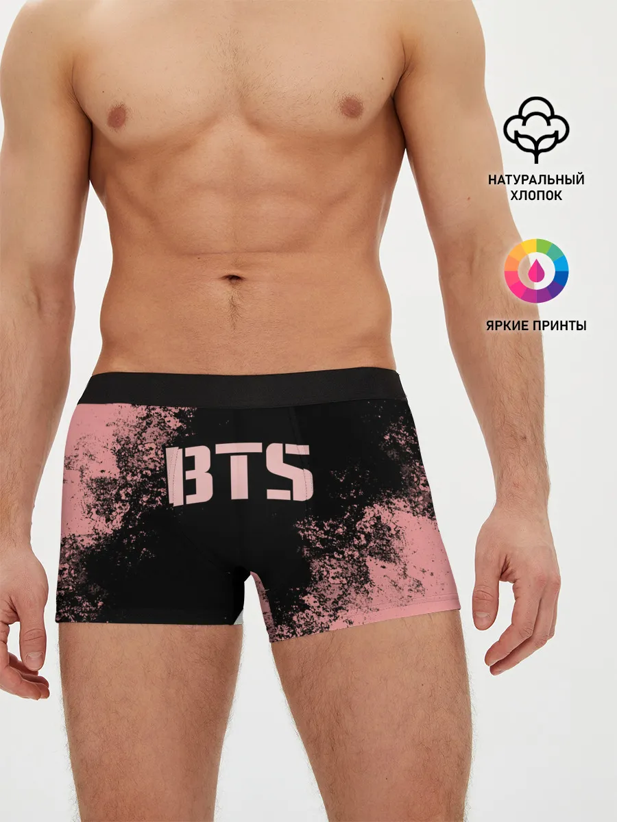 Мужские трусы боксеры / BTS