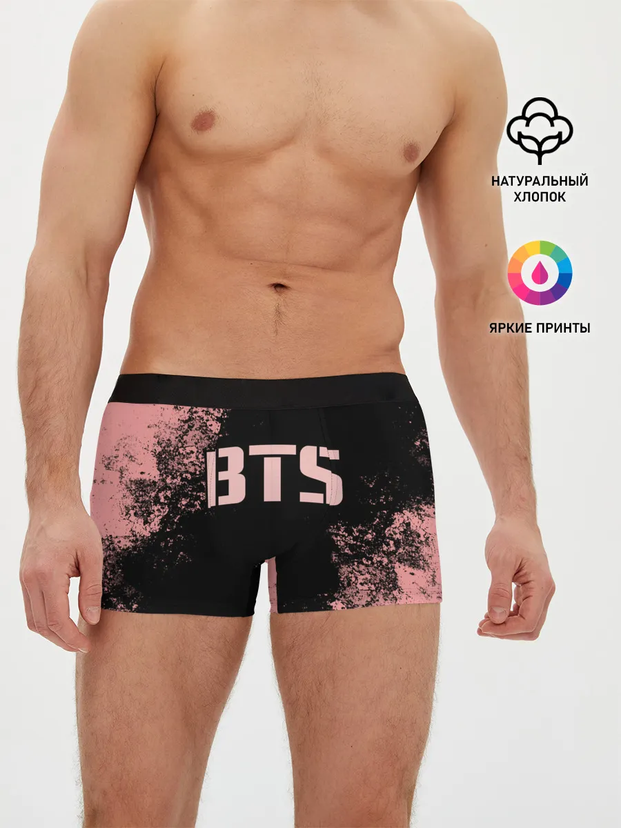 Мужские трусы боксеры / BTS