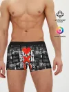 Мужские трусы боксеры / LOVE DEATH ROBOTS