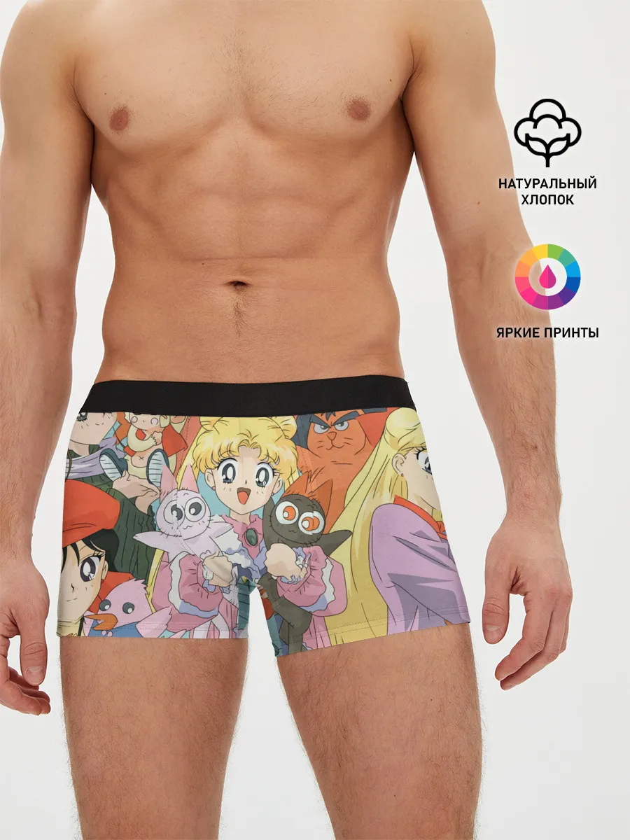 Мужские трусы боксеры / СЕЙЛОР МУН