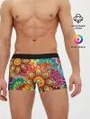 Мужские трусы боксеры / Психоделия | Яркая