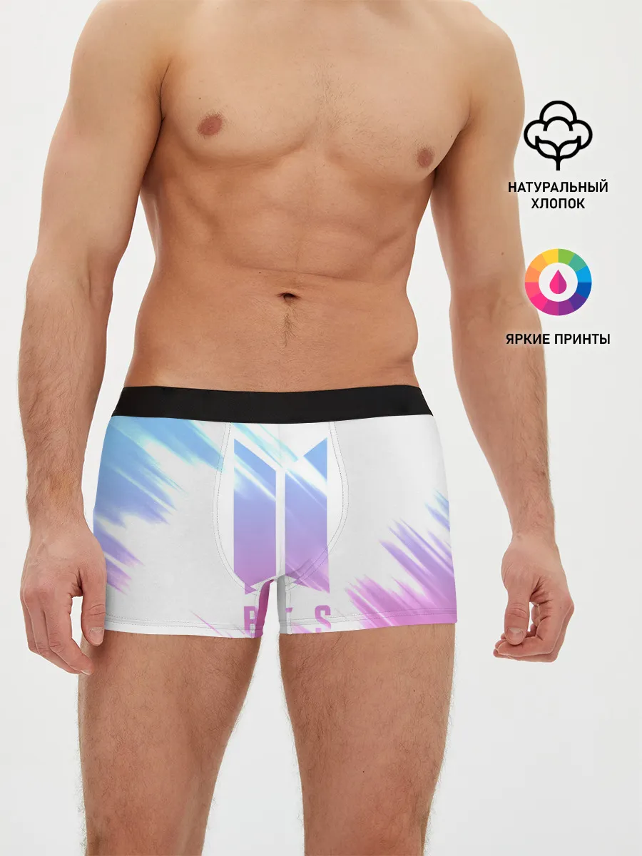 Мужские трусы боксеры / BTS | БТС