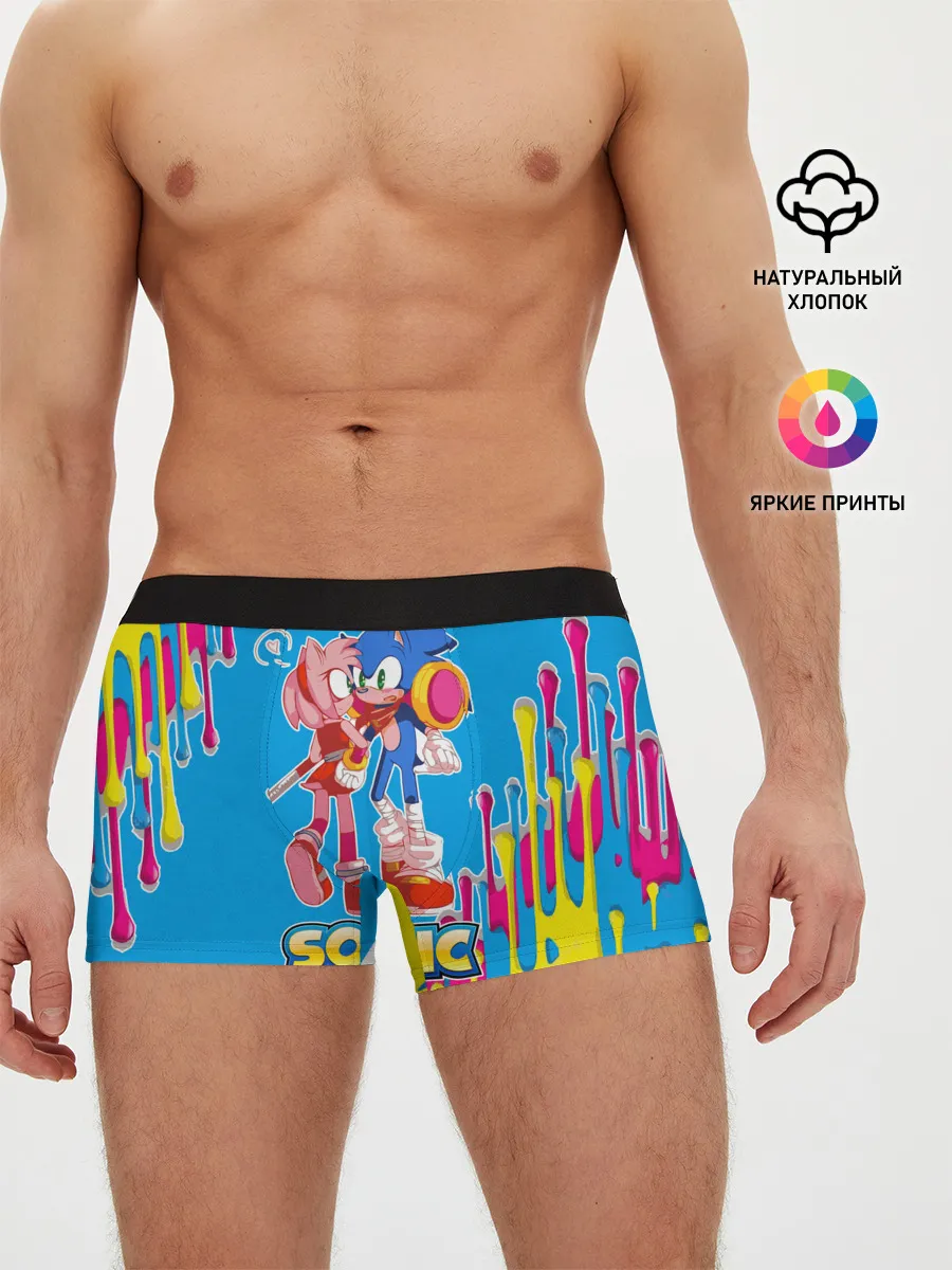 Мужские трусы боксеры / Sonic