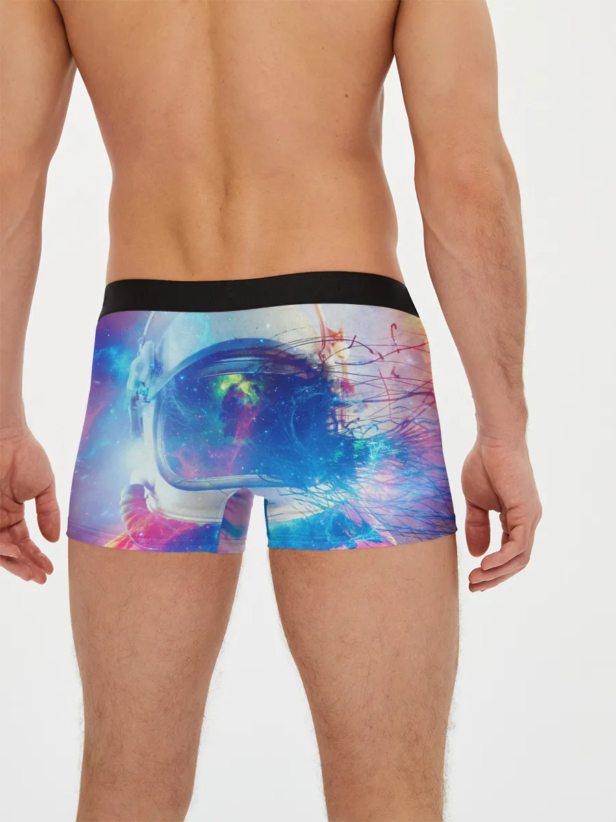 Мужские трусы боксеры / Космонавт - космос