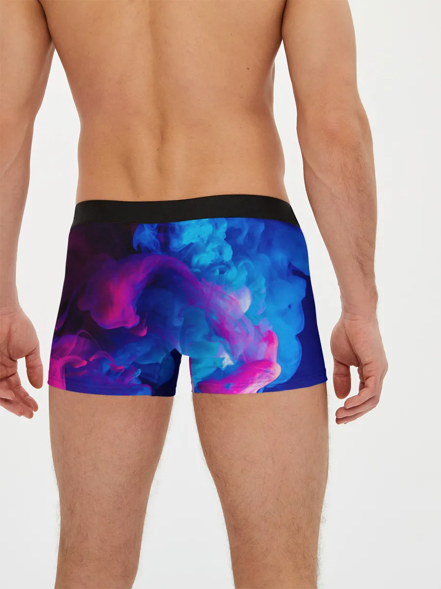 Мужские трусы боксеры / НЕОНОВЫЙ ДЫМ