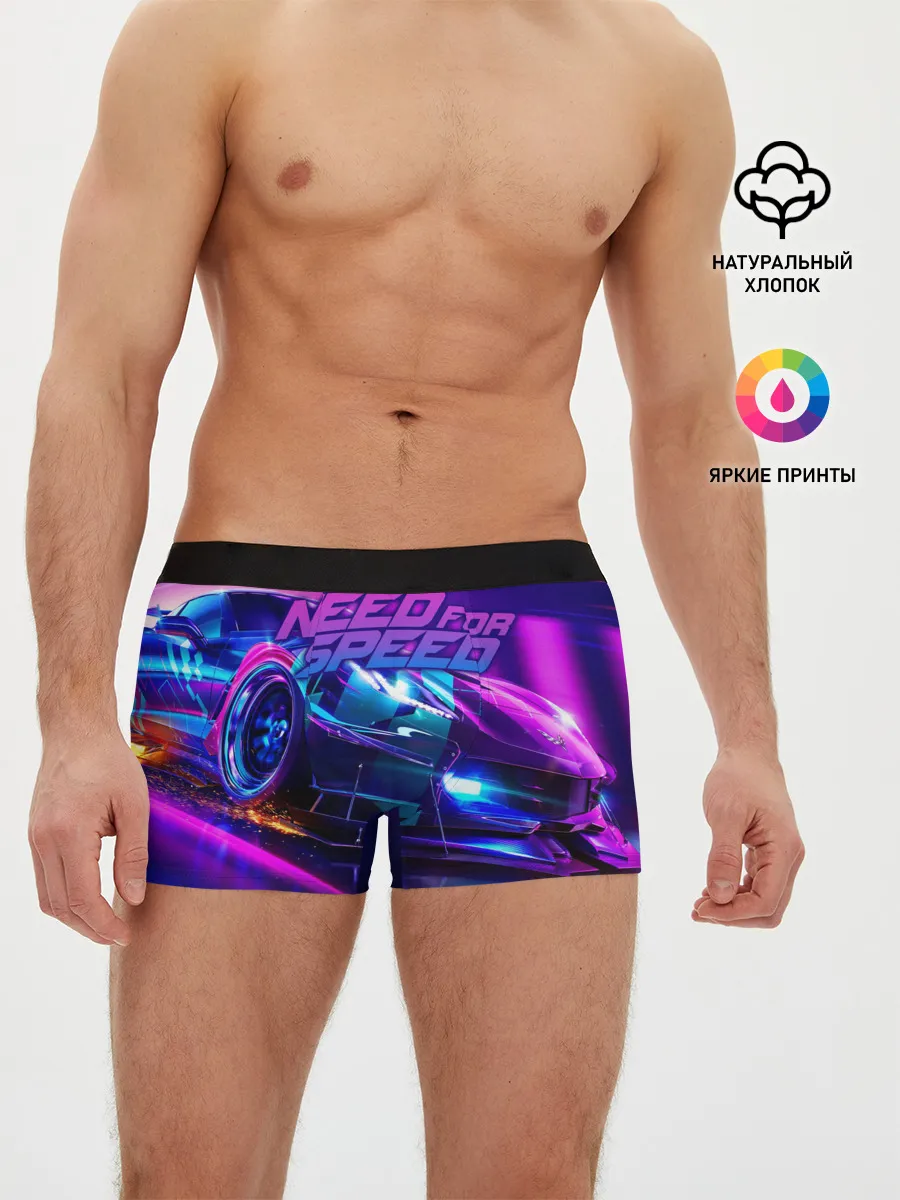 Мужские трусы боксеры / Need for Speed
