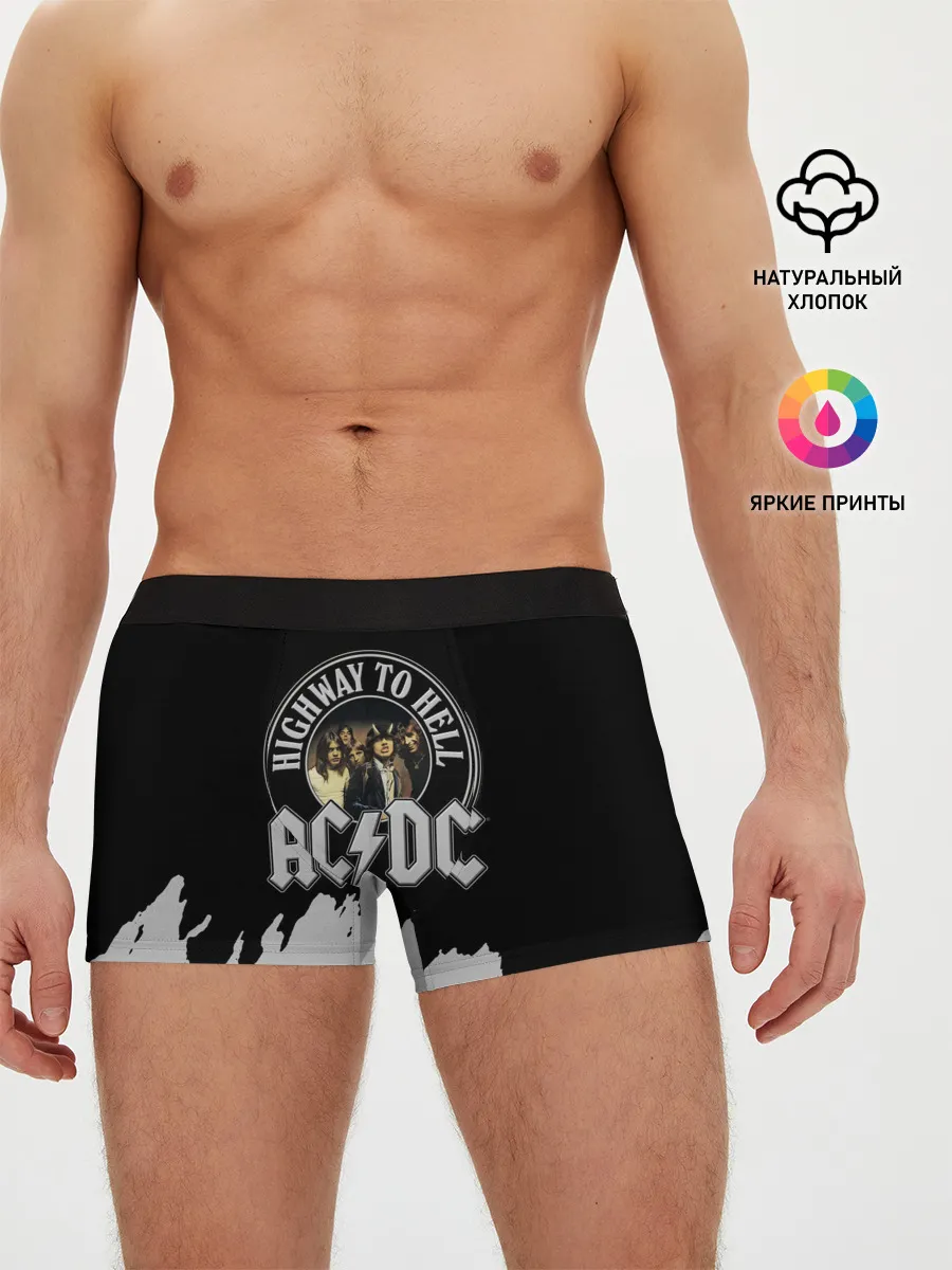 Мужские трусы боксеры / AC/DC