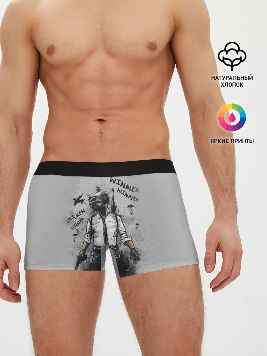 Мужские трусы боксеры / PUBG