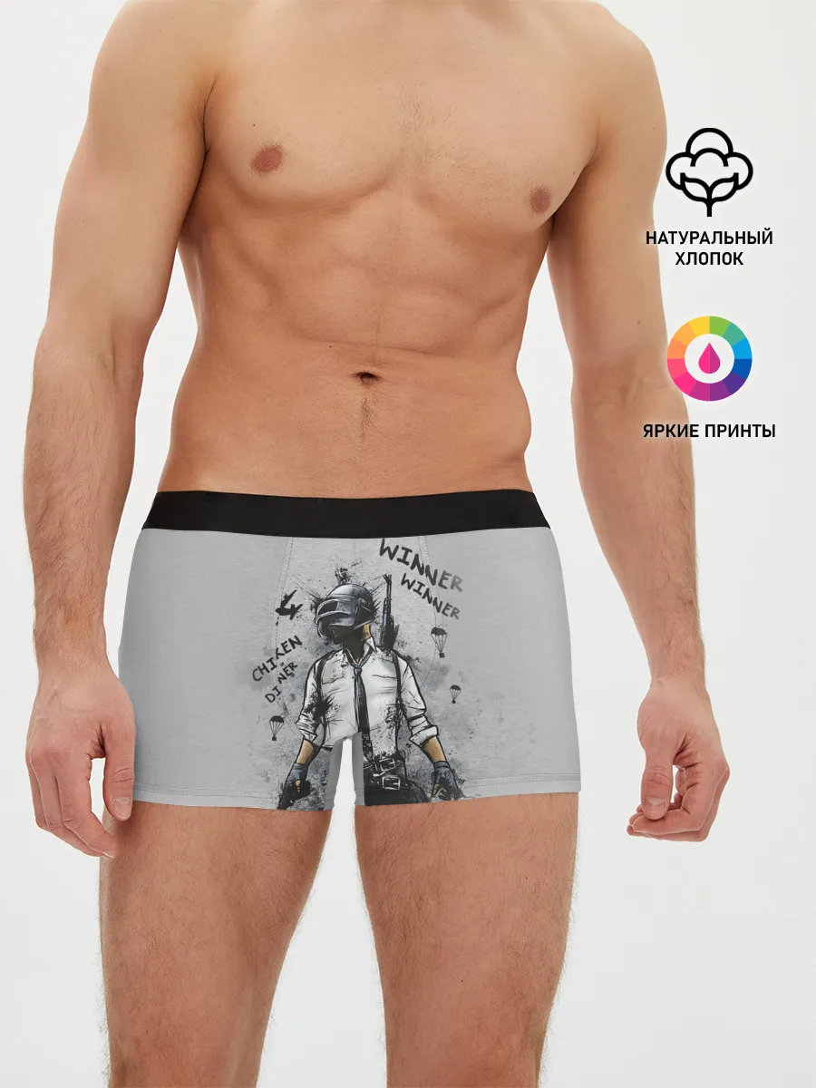 Мужские трусы боксеры / PUBG