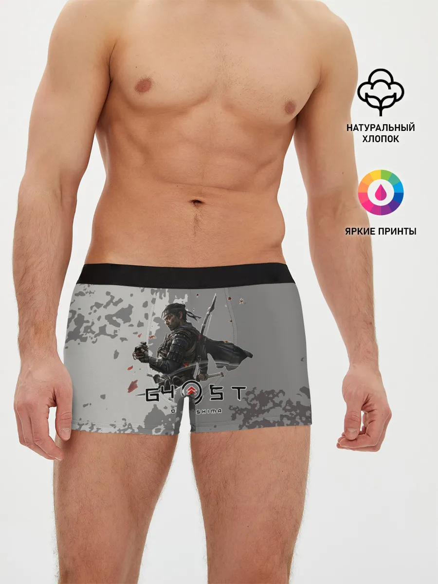 Мужские трусы боксеры / Ghost of Tsushima