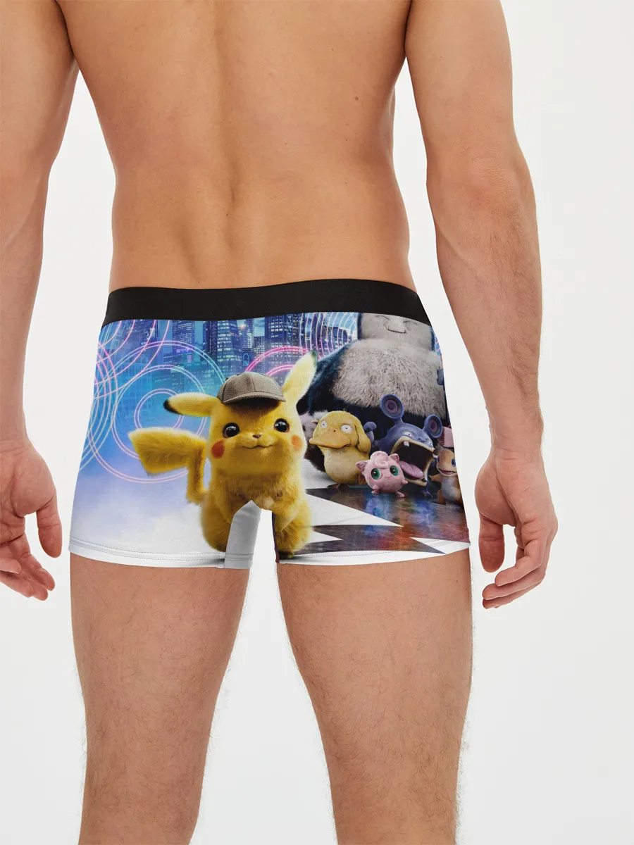 Мужские трусы боксеры / Детектив Пикачу