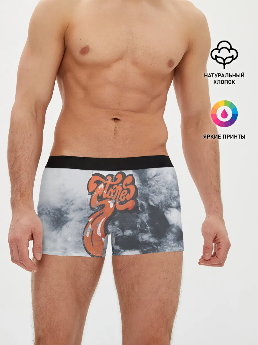 Мужские трусы боксеры / rolling stones