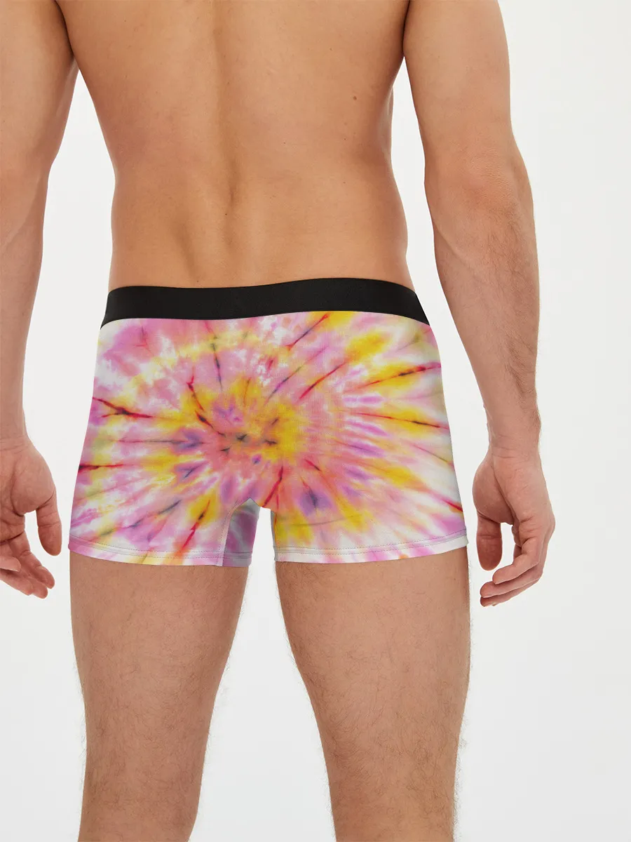 Мужские трусы боксеры / Rolling Stones tie-dye