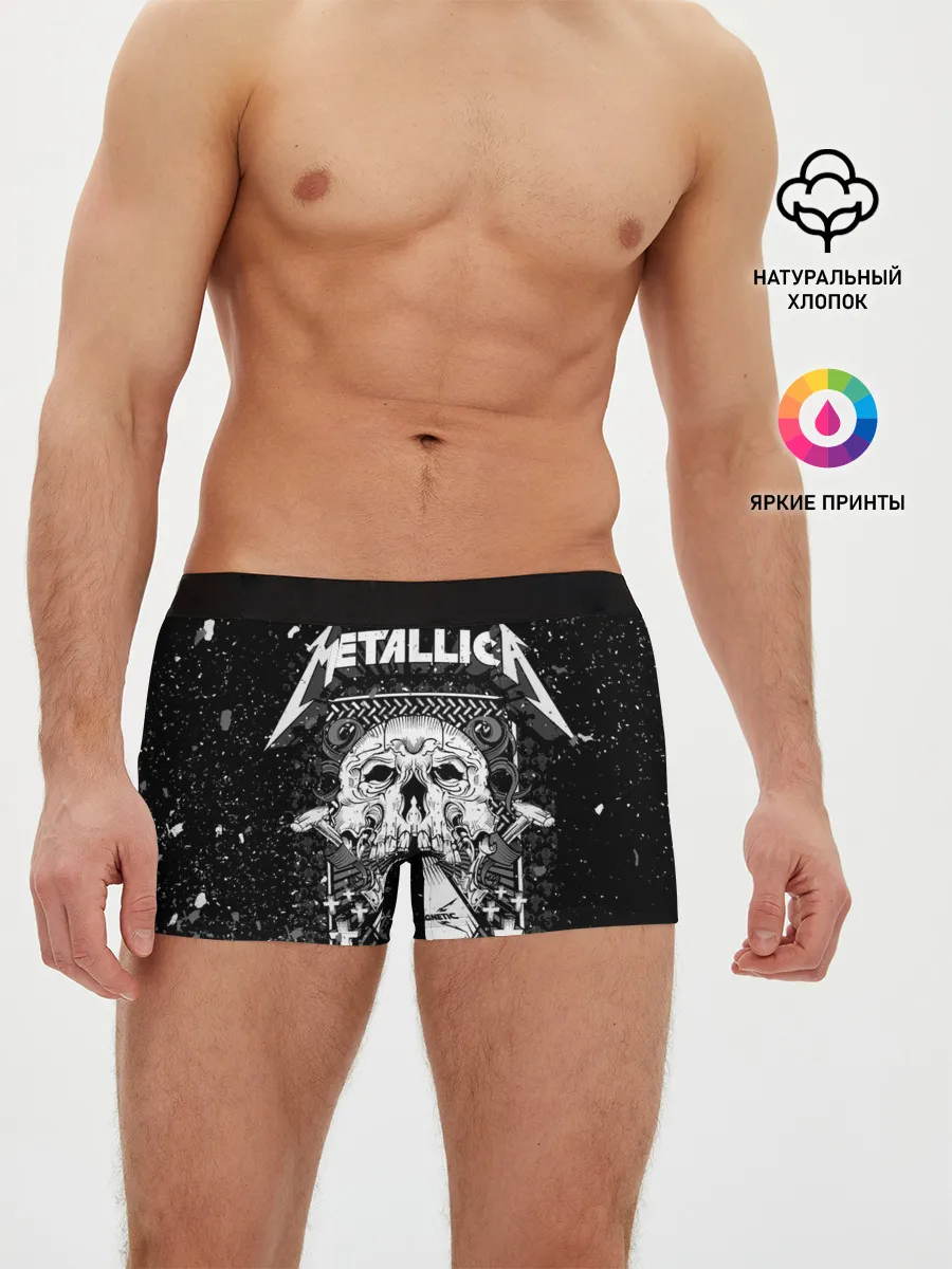 Мужские трусы боксеры / Metallica