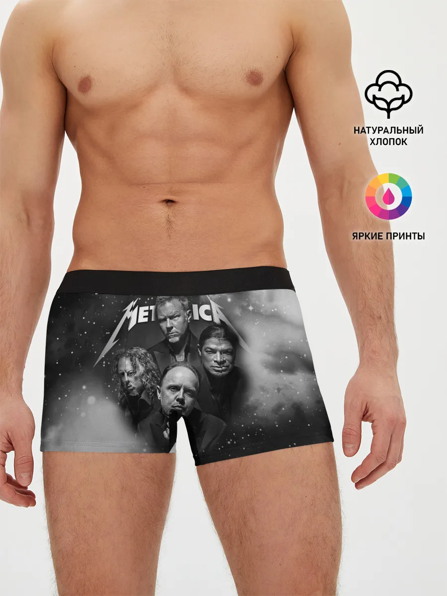 Мужские трусы боксеры / Metallica