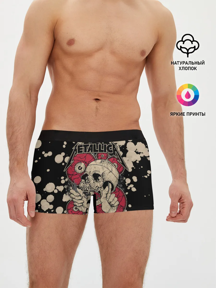 Мужские трусы боксеры / Metallica