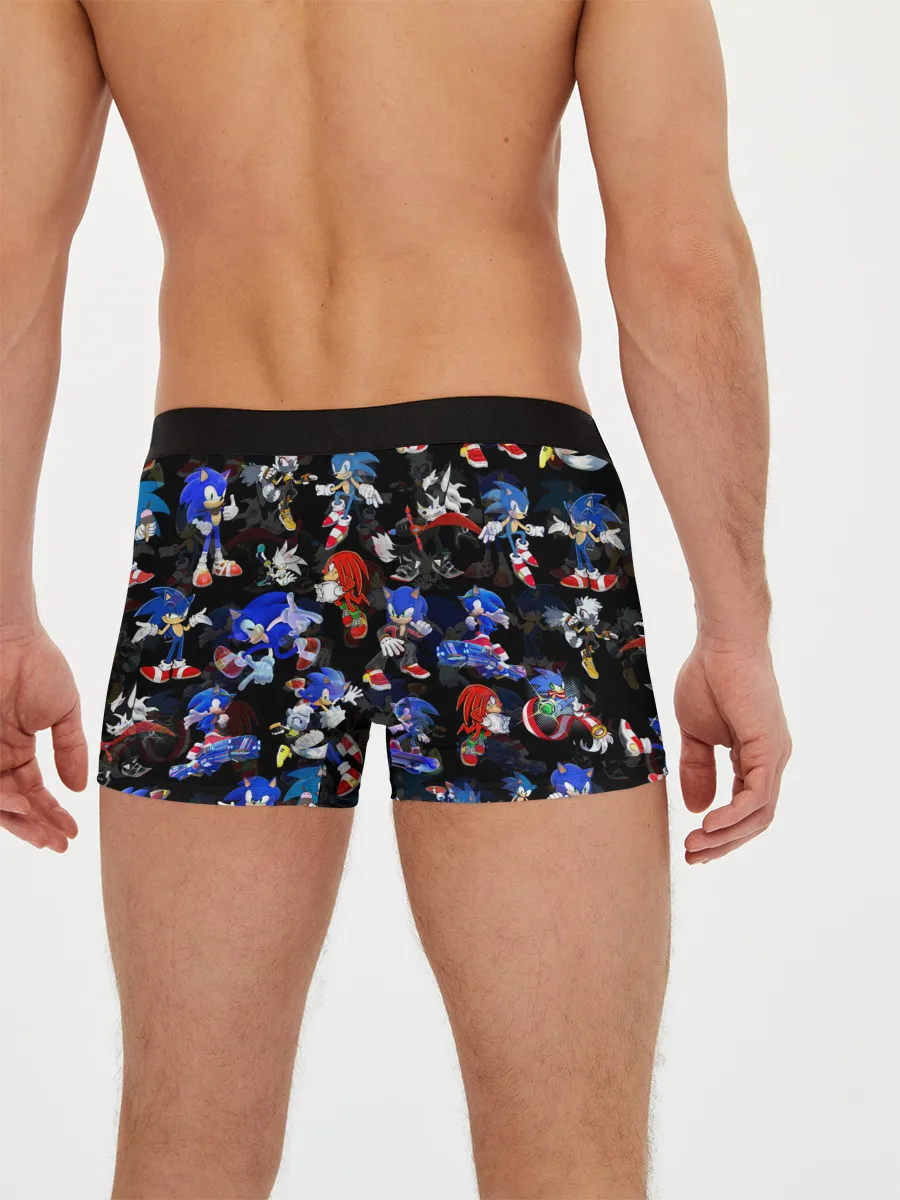 Мужские трусы боксеры / Sonic паттерн